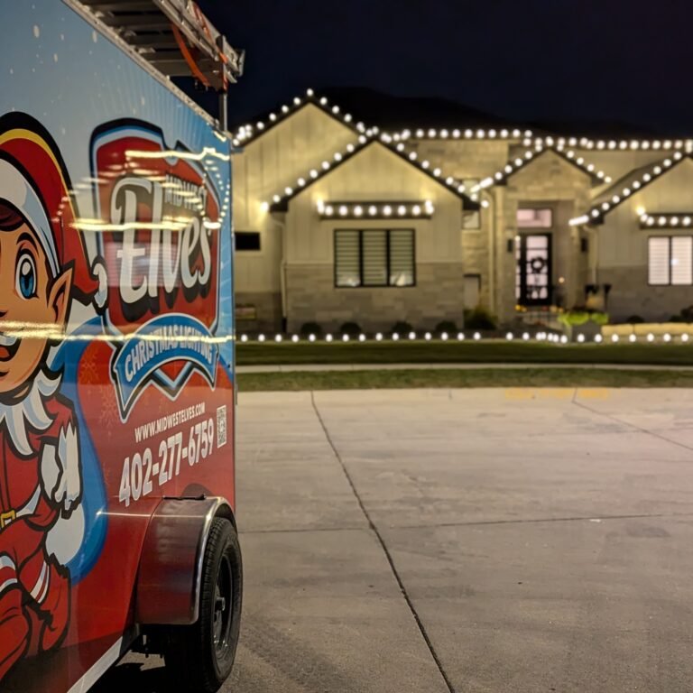 christmas light installation elkhorn ne